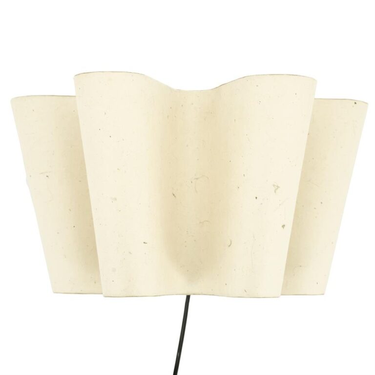 Meander 1-lichts Wandlamp Papier