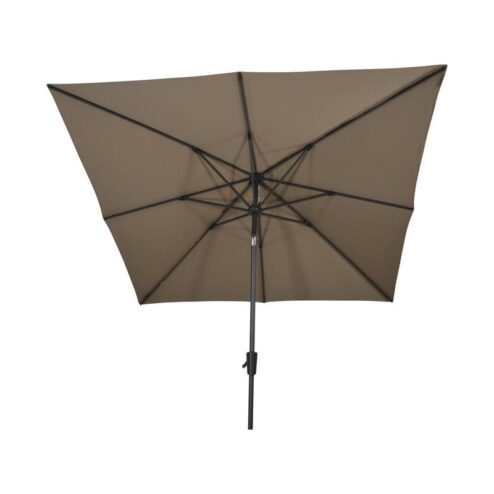 Parasol Libra taupe 250x250cm