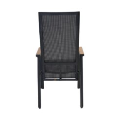 Tuinstoel Amir Teak Noir