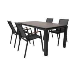 Tuintafel Monaco Noir 180cm