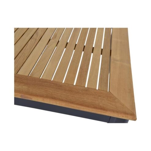 Tuintafel Monza antraciet 150cm