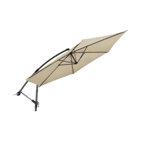 Zweefparasol Gemini ecru 300cm