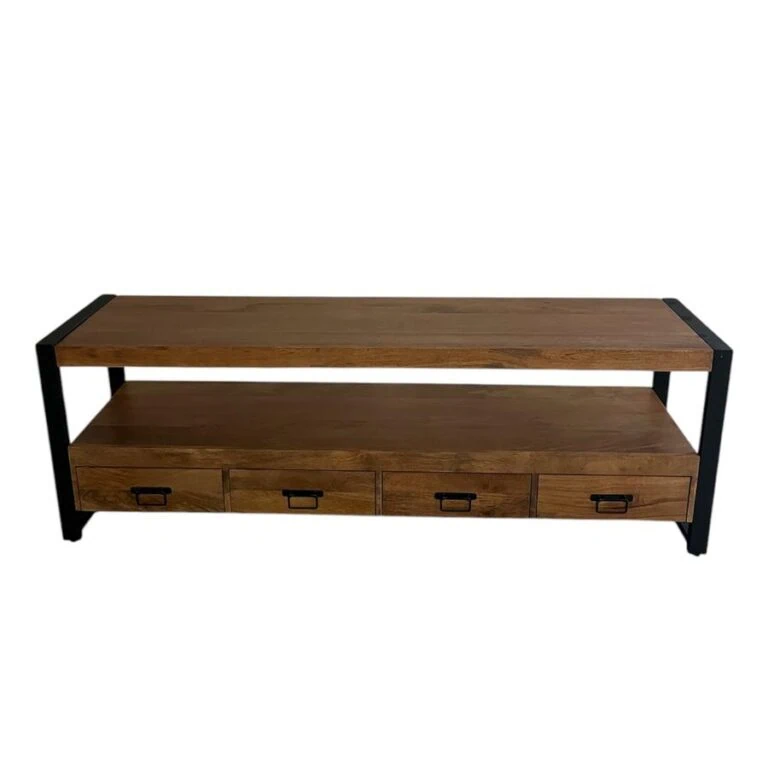 Britt Tv meubel Warm Mangohout 180cm