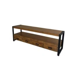 Britt Tv meubel Warm Mangohout 180cm
