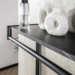 Phoebe Kapstok 20 haaks hoog Antraciet melamine 100cm