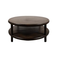 Sara Salontafel rond Walnoot 100cm