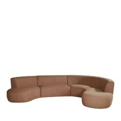 Bank Florence Coral Boucle 350cm