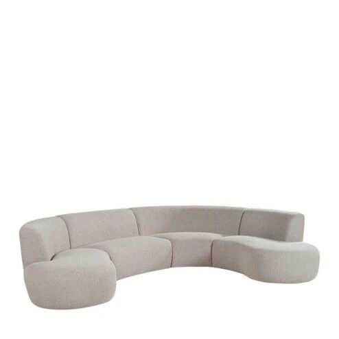 Bank Florence Naturel Boucle 350cm