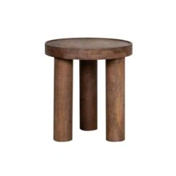 Bijzettafel Elly Naturel Mangohout 42cm (1)