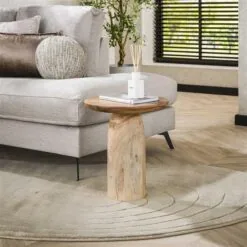 Billy Bijzettafel L Acaciahout naturel 45cm