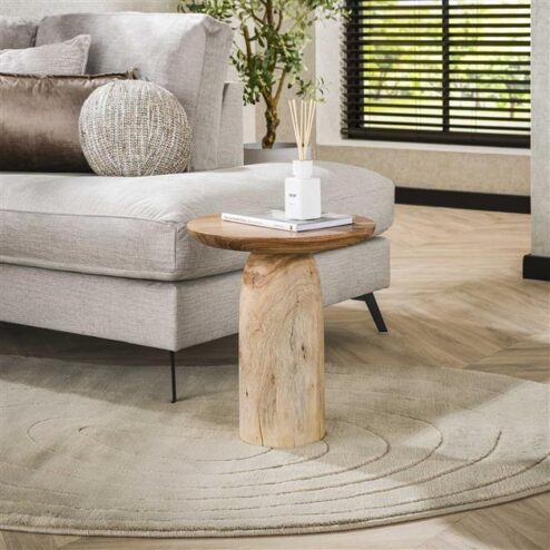Billy Bijzettafel L Acaciahout naturel 45cm