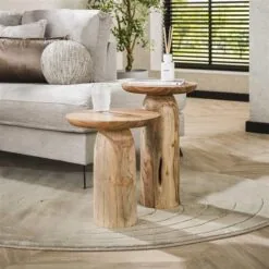 Billy Bijzettafel XL Acaciahout naturel 40cm