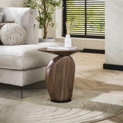 Divo Bijzettafel Acaciahout bruin 48cm