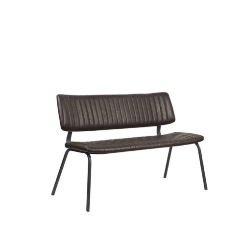 Eetkamerbank Gusto Donkerbruin 120cm
