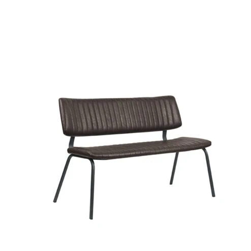 Eetkamerbank Gusto Donkerbruin 120cm