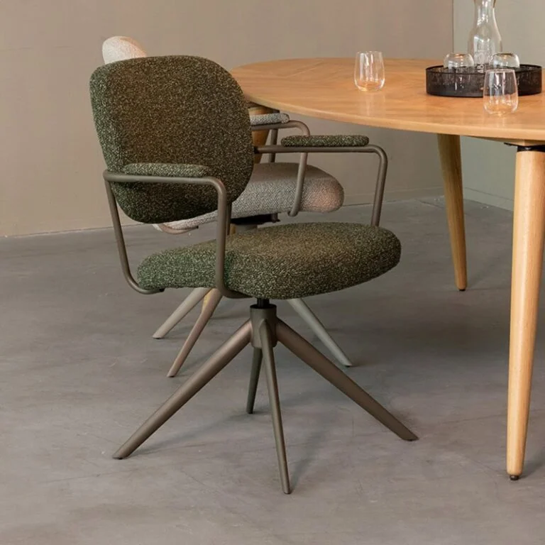 Eetkamerstoel Basel Forest Boucle