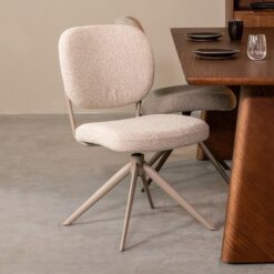 Eetkamerstoel Geneva Naturel Boucle