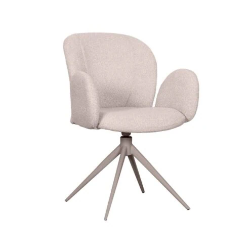 Eetkamerstoel Kimball Naturel Boucle