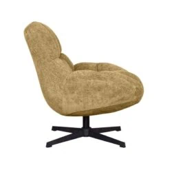 Fauteuil Huxley Geel Stof