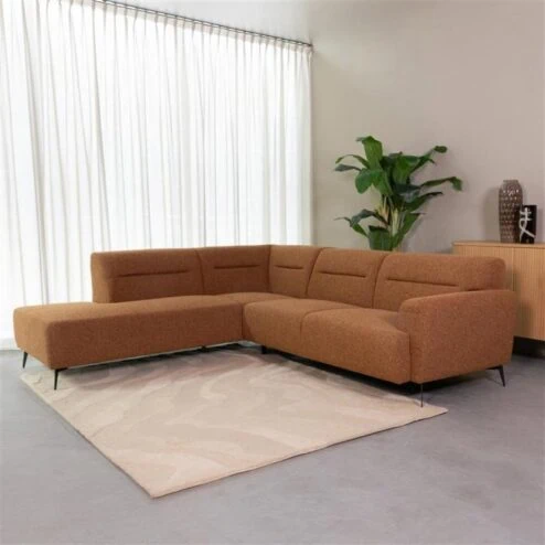 Hoekbank Bolzano Coral Boucle 270cm