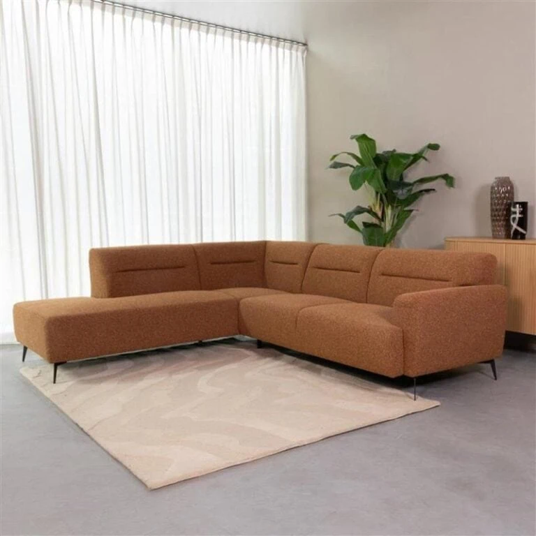 Hoekbank Bolzano Coral Boucle 270cm