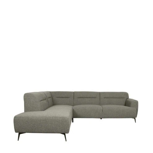 Hoekbank Bolzano Grijs Boucle 270cm