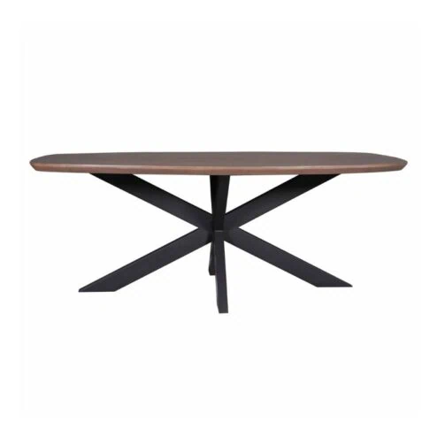 Martin Eettafel Deens ovaal Walnoot 200cm