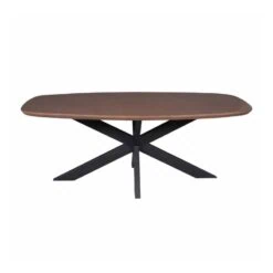 Martin Eettafel Deens ovaal Walnoot 200cm