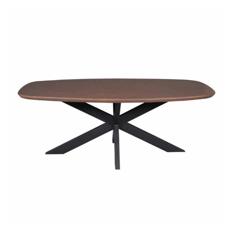 Martin Eettafel Deens ovaal Walnoot 240cm