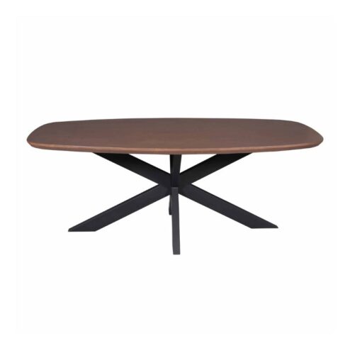 Martin Eettafel Deens ovaal Walnoot 280cm