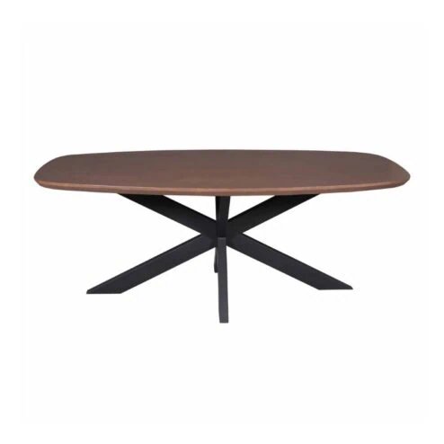 Martin Eettafel Deens ovaal Walnoot 280cm