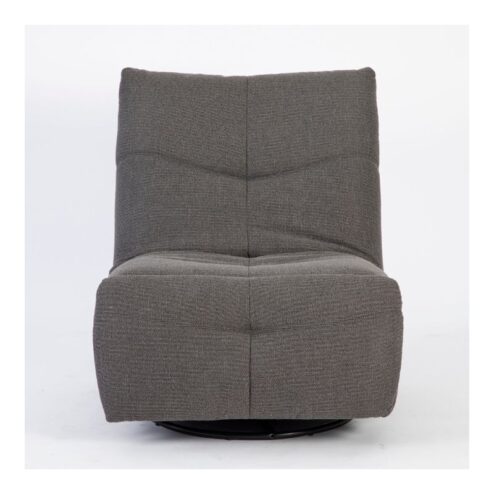Relaxfauteuil Sascha Donkergrijs