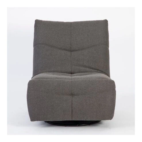 Relaxfauteuil Sascha Donkergrijs