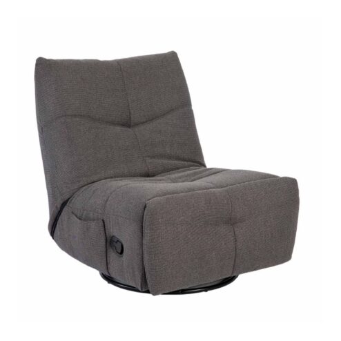 Relaxfauteuil Sascha Donkergrijs