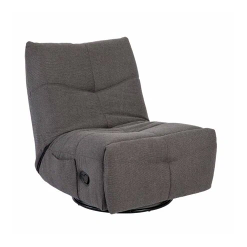 Relaxfauteuil Sascha Donkergrijs