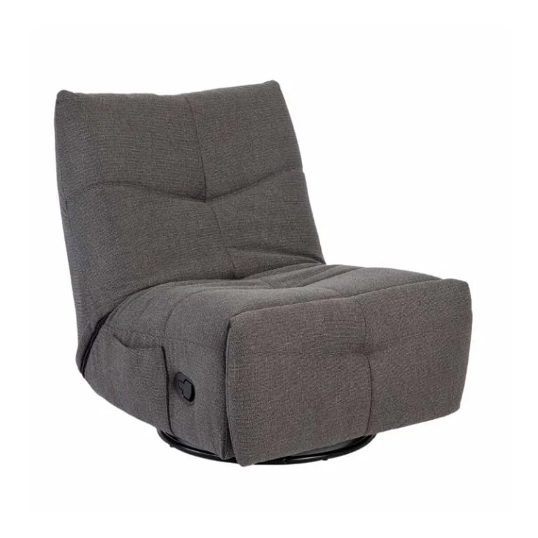 Relaxfauteuil Sascha Donkergrijs