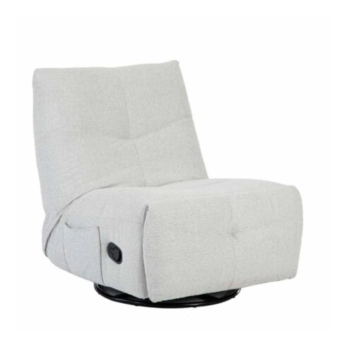 Relaxfauteuil Sascha Lichtgrijs