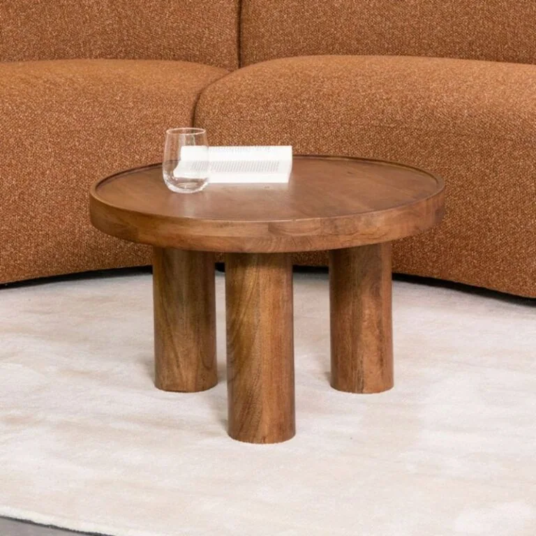 Salontafel Elly Naturel Mangohout 60cm