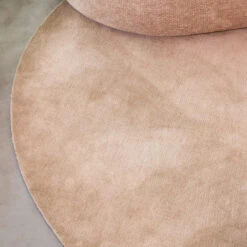 Vloerkleden Mila Taupe Rond 200cm