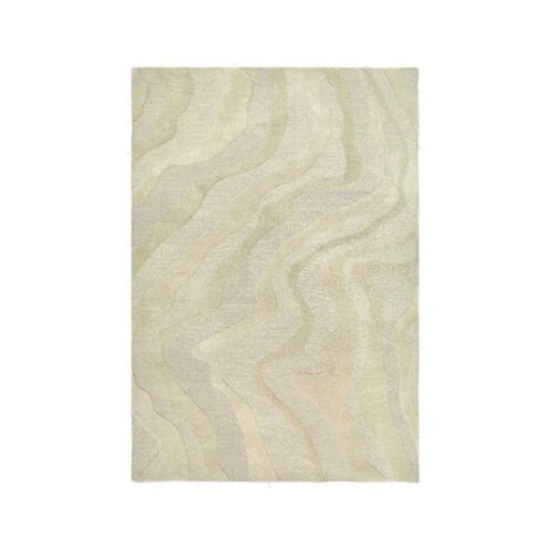 Vloerkleden Mosa Zand Wol 160x230cm