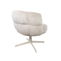 Zion eetkamerfauteuil draaipoot Taupe (2)