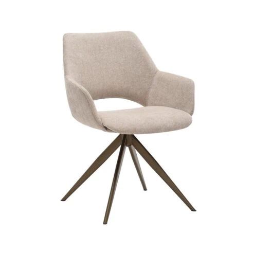 Alec Eetkamerstoel Beige