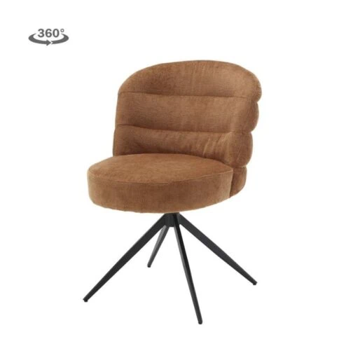 Carro Eetkamerstoel Caramel bruin