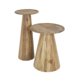 Elan Bijzettafel set van 2 Acaciahout