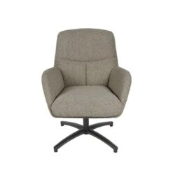 Fauteuil Chill Zone Mushroom Boucle Zwarte poot