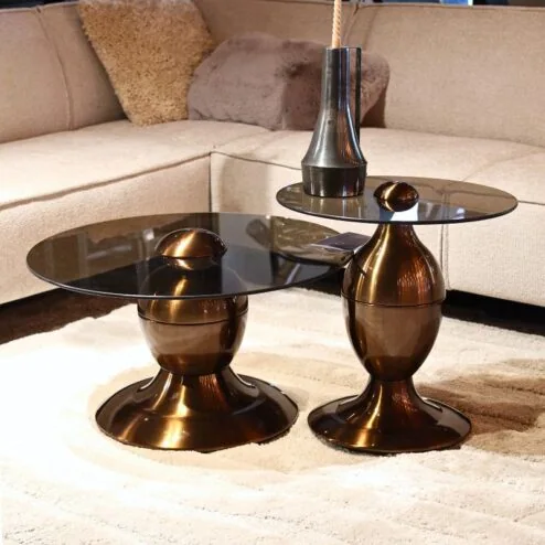 Salontafel Irina Set van 2 Glas