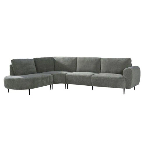 Milano Hoekbank Links Stone 300cm