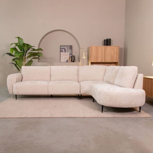 Milano Hoekbank Rechts Naturel 300cm