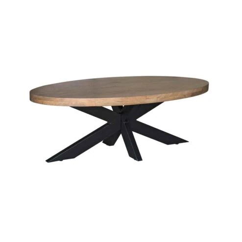 Morada Salontafel ovaal Mangohout 130cm