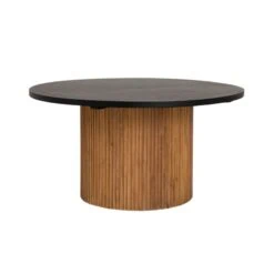 Palazzo Eetkamertafel Teakhout rond 130cm